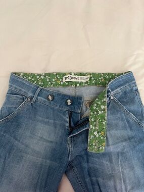 Women's Low Rise Bootcut Blue Jeans